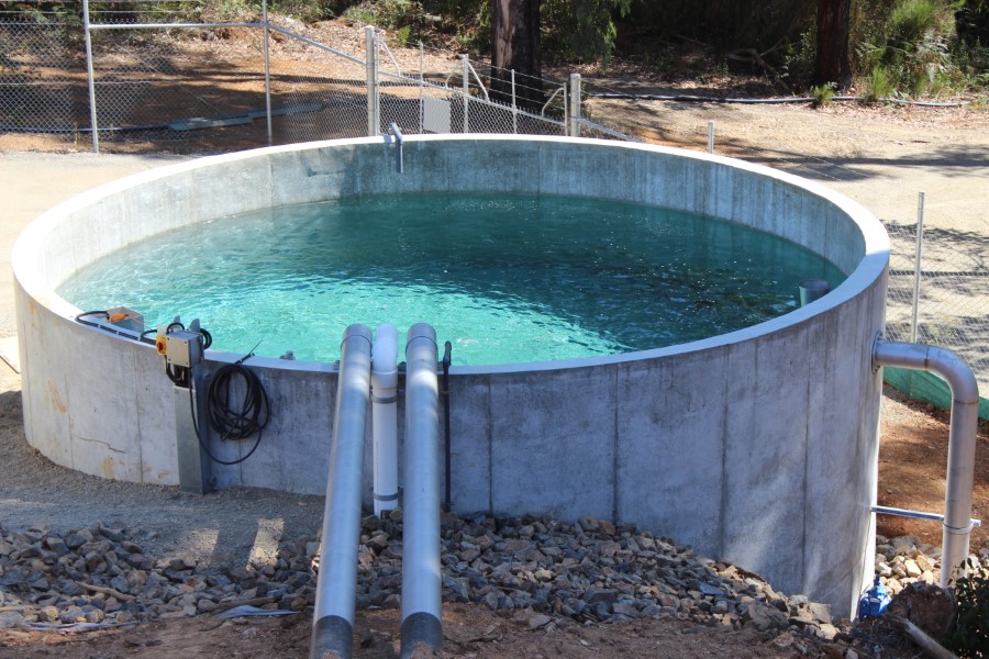 Marysville WTP - Backwash Tank (Hydrotesting)