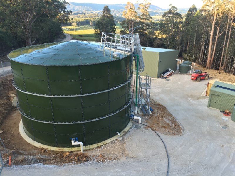 Mole Creek WTP - Clear Water Storage Tank