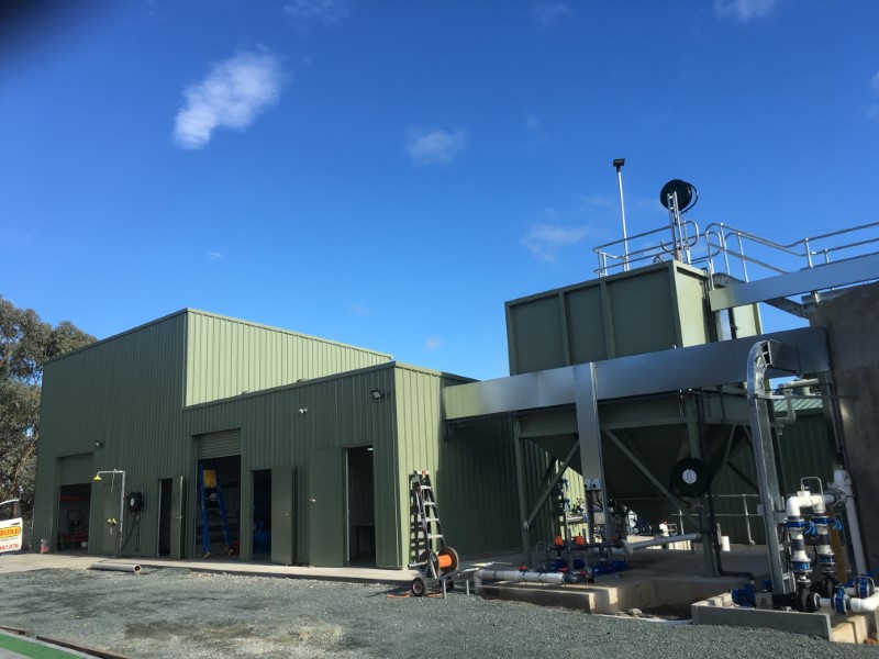Heathcote WTP Upgrade - New PAC Dosing Building and Thickener