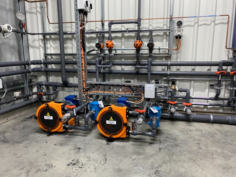 Heathcote WTP Upgrade - PAC Dosing Pumps